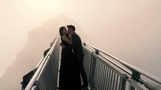Chinese Destination Wedding: Glacier 3000 and Proposal