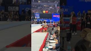 You can see the relief ️ #gymnast #sunilee #gymnastics #olympics #olympic #sports #sport #d1
