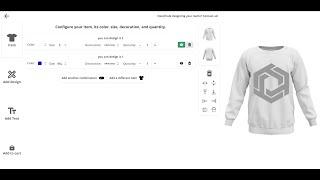 Custom e-commerce system with clothes designer built with NextJS, ReactJS, NodeJS, FabricJs, & more.