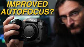 X-H2S ver 7.1 - How Good Is the Autofocus for Video?