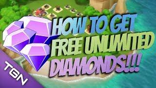 How to get FREE UNLIMITED Diamonds in Boom Beach!!!