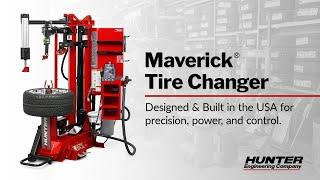 Take control of tire changing with the new Hunter Maverick®