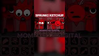 Horror Sprunki Ketchup Mixed Song  Incredibox Sprunki #trending #sprunki #animation