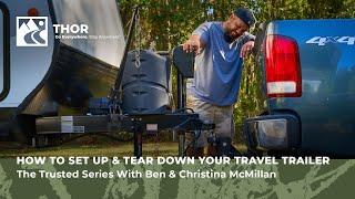 How To Set Up & Tear Down Your Travel Trailer