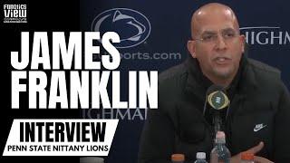 James Franklin Breaks Down Penn State vs. SMU Mustangs Playoff Matchup, Transfer Portal Chaos