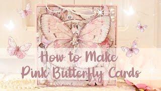 DIY Shabby Chic Butterfly Cards Preview