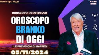 Branko Oroscopo 5 Novembre 2024 - Amore, Lavoro, Fortuna: Le Tue Stelle di Oggi!