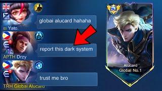 PRANK NOOB ALUCARD IN HIGH RANKED!!(Then showing my real skill)