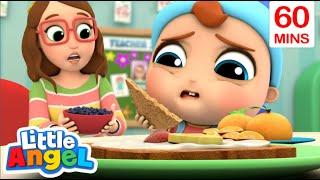 Yes Yes Fruits | Little Angel Kids Songs & Nursery Rhymes | Moonbug Kids
