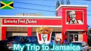 @Food REVIEWING# The# Best KFC  chicken In #WORLD  Jamaica  KFC  #vrialvideo