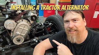 Installing a Tractor Alternator | Triumph Spitfire Restoration - Part 115