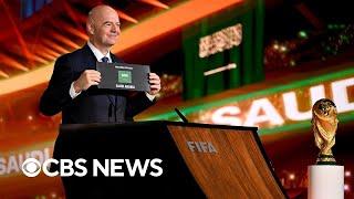 Backlash after FIFA names Saudi Arabia host of 2034 Men's World Cup