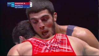 GOLD GR - 80 kg: M. MANUKYAN (ARM) df. R. KULIYEU (BLR) by VPO, 5-0