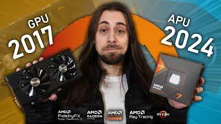 Radeon 780M (Ryzen 7 8700G) vs RX 580 8GB - Performance, FSR3 & More!