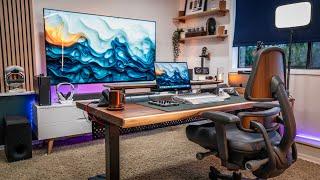 My Ultimate DREAM Desk Setup V5.0 and Studio Tour 2025 - THE FINAL