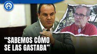 “Afortunadamente ya no es gobernador”: Gerardo Becerra sobre Cuauhtémoc Blanco