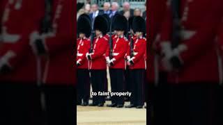 Royal Guards Have To Faint The 'Right' Way 