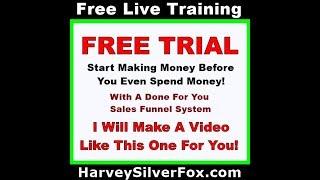 Harvey Silver Fox Says I'll Make FREE Video Like This One | Work At Home Training Leads Review