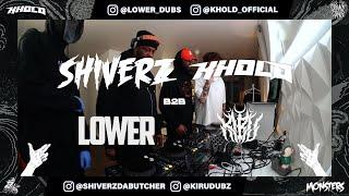 KHOLD B2B SHIVERZ B2B LOWER B2B KIRU | FULL LIVESTREAM