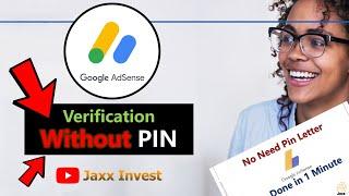 [CC] How to Verify Google AdSense without PIN 2022 | AdSense Account Verification Tutorial in 3 Min