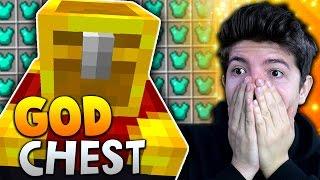 GOD CHEST!! | Minecraft TEAM SKYWARS #23 with PrestonPlayz & Kenny