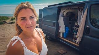 The Challenges of Vanlife in Spain’s Extreme Weather | Vanlife Challenges & Resilience | EP10