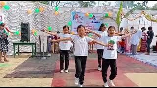 Celebration of Saraswati Puja and Republic Day at Little Angel's English School.