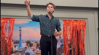 Jamie Mann - Our Time - Merrily We Roll Along - Orphenians and Voces8 fundraiser