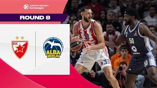 Procida's 25 Points Not Enough as ZVEZDA OVERPOWERS ALBA Berlin | BASKETBALL HIGHLIGHTS R8 2024-25