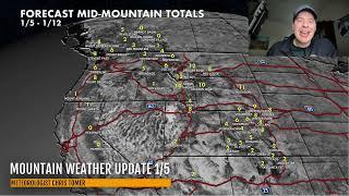 Mountain Weather Update 1/5, Meteorologist Chris Tomer