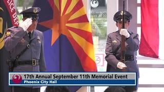 17th Annual September 11th Memorial Event Phoenix City Hall 2018 | News Feed