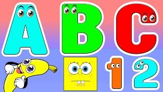 Best Learning Videos For 3 Year Olds | Kids learning videos | Alphabet Phonics Song | ABC And 123