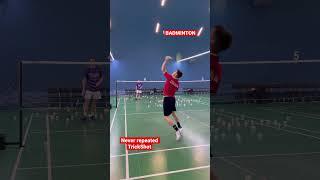 Nobody can repeat this trick | BADMINTON #badmintonopen