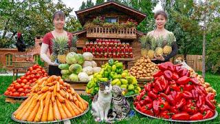 Harvest Potatoes Goes To Countryside Market - Harvest Vegetable, Animals Care | Tiểu Vân Daily Life