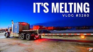 IT'S MELTING | My Trucking Life | Vlog #3280