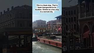 bus stop vs a boat stop #venice #boats #europe #travel #travelfacts #travelnotes #wheretogo