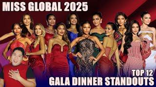 Gala Dinner Standouts (Top 12) | Miss Global 2025