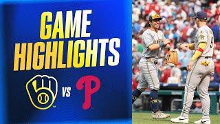 Brewers vs. Phillies Game Highlights (6/1/25) | MLB Highlights
