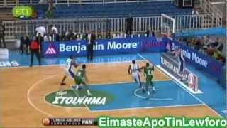 Kostas Tsartsaris Beautiful Dunk Against Cantu