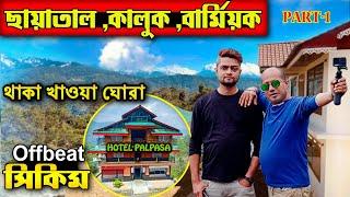 সিকিমের ছায়াতাল, কালুক ও বার্মিয়ক | West Sikkim Chayatal | Kaluk | Burmiok |Hotel Palpasa Chayatal