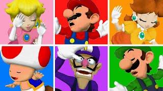 Mario Party 5 - All Character Screen KO's