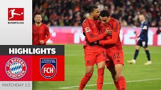 Magic-Musiala-Brace! | FC Bayern München - 1. FC Heidenheim 1846 4-2 | Highlights | Matchday 13