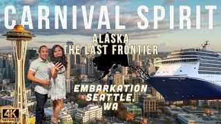 CARNIVAL SPIRIT ALASKA CRUISE | Embarkation from Seattle Washington