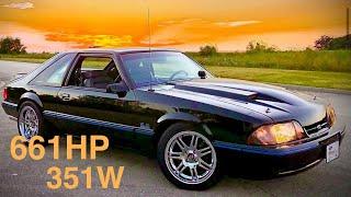 351W Vortech Supercharged Foxbody Mustang