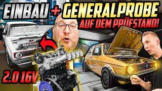 Der ERSTE START! - Golf 1 GTI 2.0 16V - Kann Marcos PLAN aufgehen?!