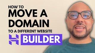 How to Move a Domain to a Different Website in Hostinger Website Builder