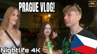 ALMOST ARRESTED IN PRAGUE CZECH REPUBLIC - MEGA VLOG - Nightlife, Attractions, Exploring 2024 4K