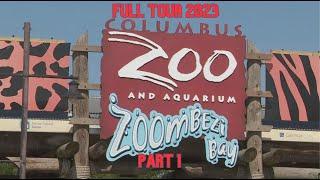Columbus zoo and Aquarium Full tour 2023 - Part 1