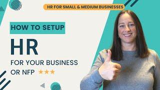 How To Setup HR For Your Business