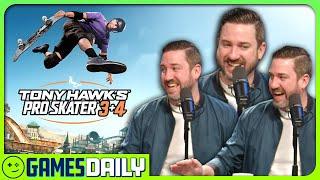 Tony Hawk’s Pro Skater 3+4 Reaction - Kinda Funny Games Daily 03.04.25